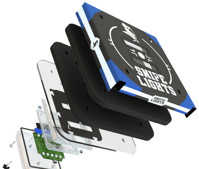 Snipe Lights – Interaktyvūs Šaudymo Taikiniai Su LED