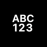 Ar galite sugeneruoti kvadratinį vaizdą „SHopify“. Vaizde turi būti baltas fonas, iškirptos raidės ABC, o po raidėmis turi būti iškirpti skaičiai 123.  
ABC ir 123 turi būti vienodo dydžio ir pločio.