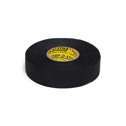 Comp-o-stik Tygtejp Hockey – Vit / Svart, Smal / Bred