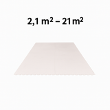 Potent Skate Tiles – Åkbar byggbar plastis för hockeyträning - (2,1 - 21 m²)