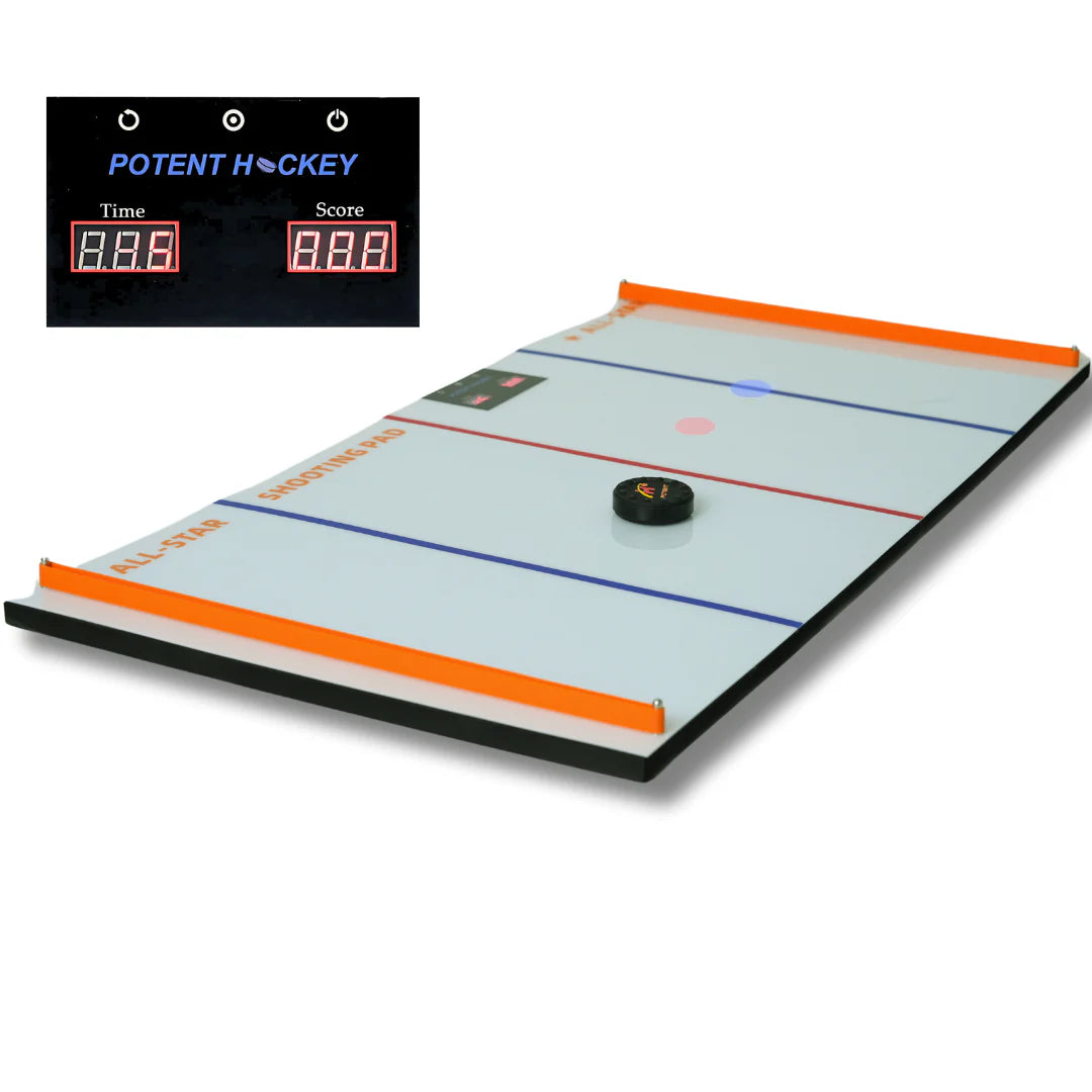 Skottplatta Digital Hockey Mini – Interaktiv träning för puckkontroll och timing