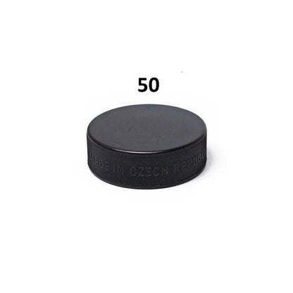 Hockeypuck Träningspuck – Smetfri Matchkvalitet 50-pack